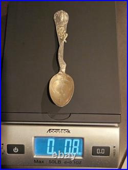 Vtg Sterling Silver Collectible San Francisco California Gold Rush Spoon 22.68g