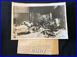 WW2 ACME Telephoto Sanctuary De La Salle College Manila Massacre 2/27/1945 WW2 ACME Telephoto Sanctuary De La Salle College Manila Massacre 2/27/1945