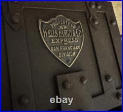Wells Fargo Strong Box San Francisco California Cowboy Pony Express 16+ POUNDS