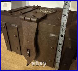 Wells Fargo Strong Box San Francisco California Cowboy Pony Express 16+ POUNDS
