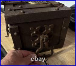 Wells Fargo Strong Box San Francisco California Cowboy Pony Express 16+ POUNDS