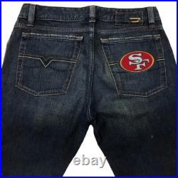 Wholesale California San Francisco 49ers Logo Size 3.2x1.8 Sew Iron on Patches