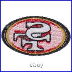 Wholesale California San Francisco 49ers Logo Size 3.2x1.8 Sew Iron on Patches