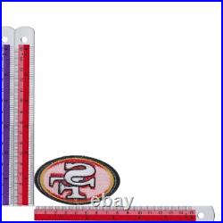 Wholesale California San Francisco 49ers Logo Size 3.2x1.8 Sew Iron on Patches