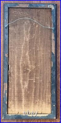 Willard E. Worden iconic El Palo Alto Sepia Photograph Stanford, CA 19-3/4 X 8