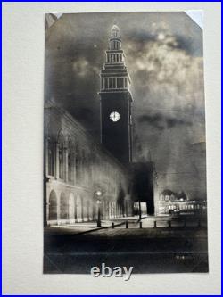 Willard Worden Original Silver Print Photograph Pictorial San francisco 1903
