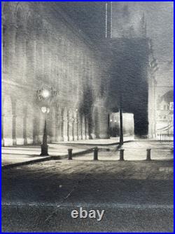 Willard Worden Original Silver Print Photograph Pictorial San francisco 1903