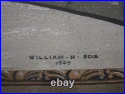 William Edie Painting Early California San Francisco Urban Wpa Regionalism